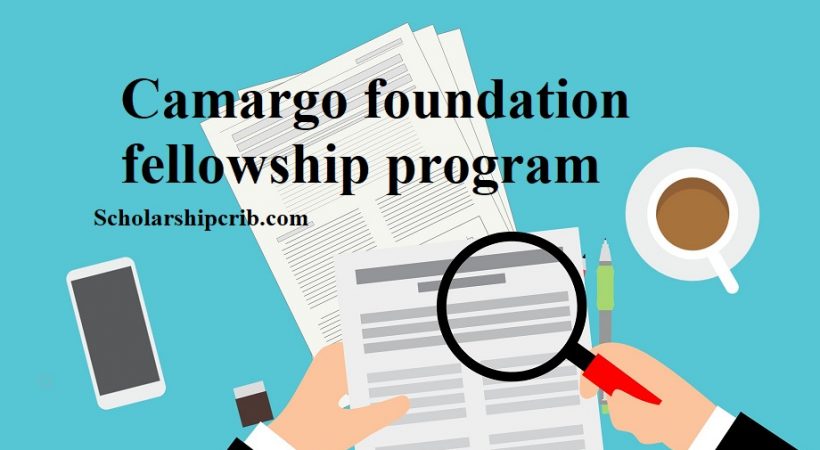 camargo foundation fellowship program